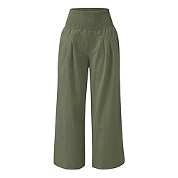 Capri Leggings for Women Leg Palazzo Pants For
