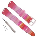 Replacement Waterproof Silicone Rubber Watch Strap
