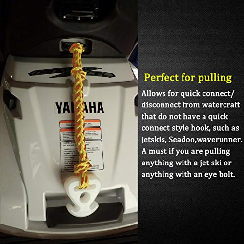 Botepon Boat Tube Towable Rope Quick Connector, Water Towable Tubes Rope Connector for Tubing