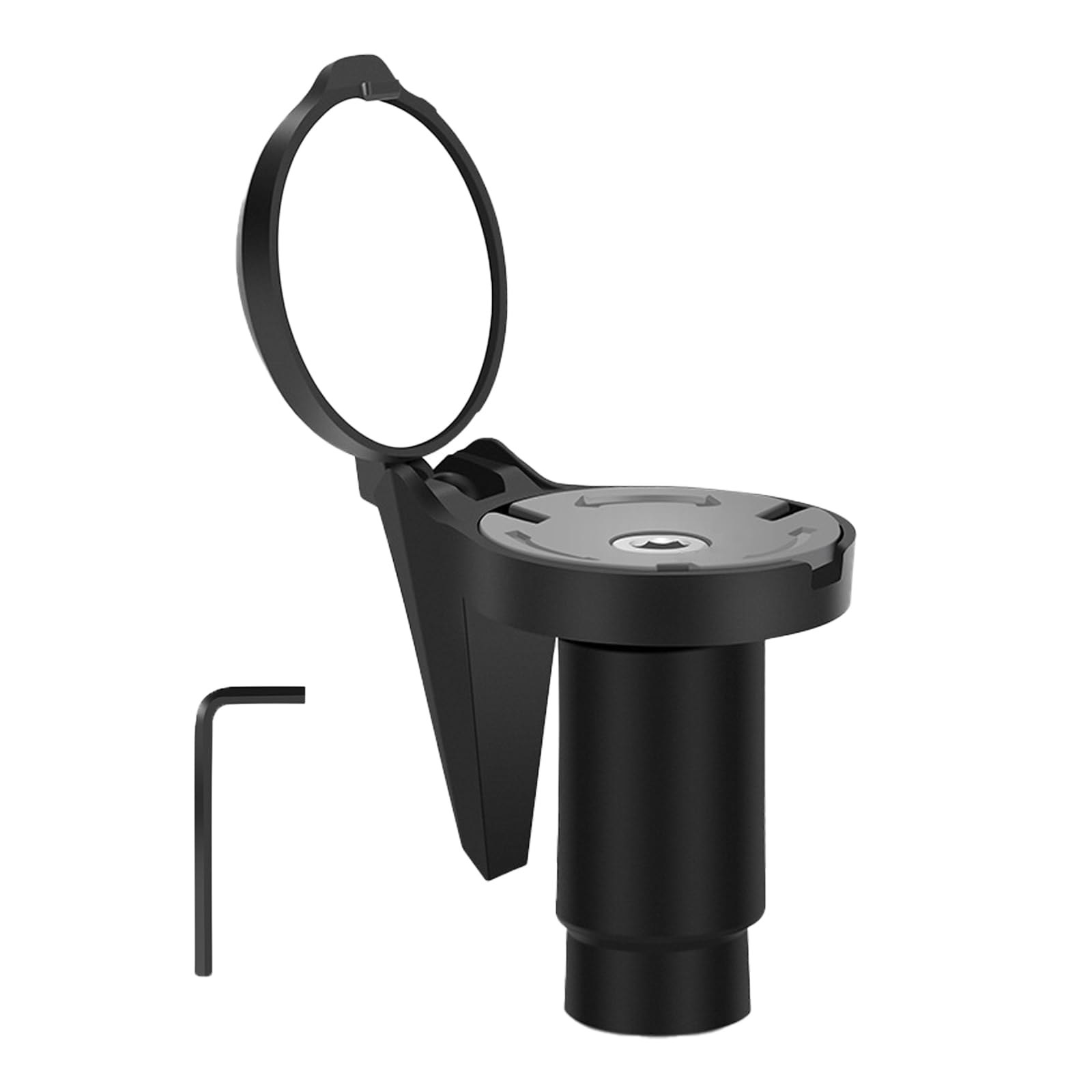 Bike Mirror,Foldable Rear View Mirror,360° Rotating Mini Handlebar mirror,Universal Bicycle Mirror for Handlebars 16-22 mm,Lense size 30mm