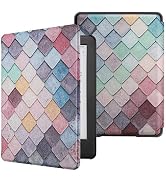 WALNEW Kindle Case 10th Gen 2019 Released (Model No. J9G29R) - Slim Auto Wake/Sleep Protective Ca...