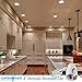 LUMINOSUM 4 Inch Remodel Recessed Can, Air Tight IC Housing, with TP24 Connector and E26 Socket, UL-Listed, 8-Pack