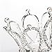 Tinksky Flower Girl Rhinestone Crown Teardrop Tiara Headband with Silver Hair Comb Clip