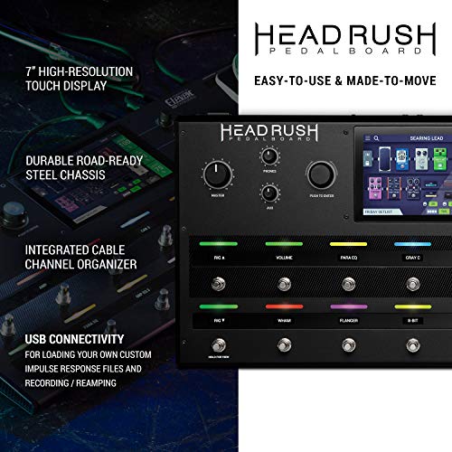 HeadRush Pedalboard Guitar Amp & FX Modelling Processor With Eleven