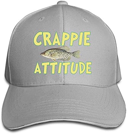 Crappie Attitude Adjustable Baseball Cap