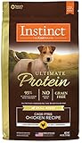 Instinct Ultimate Protein Small Breed Grain Free Cage Free Chicken Recipe Natural Dry Dog Food by Nature's Variety, 4 lb. Bag