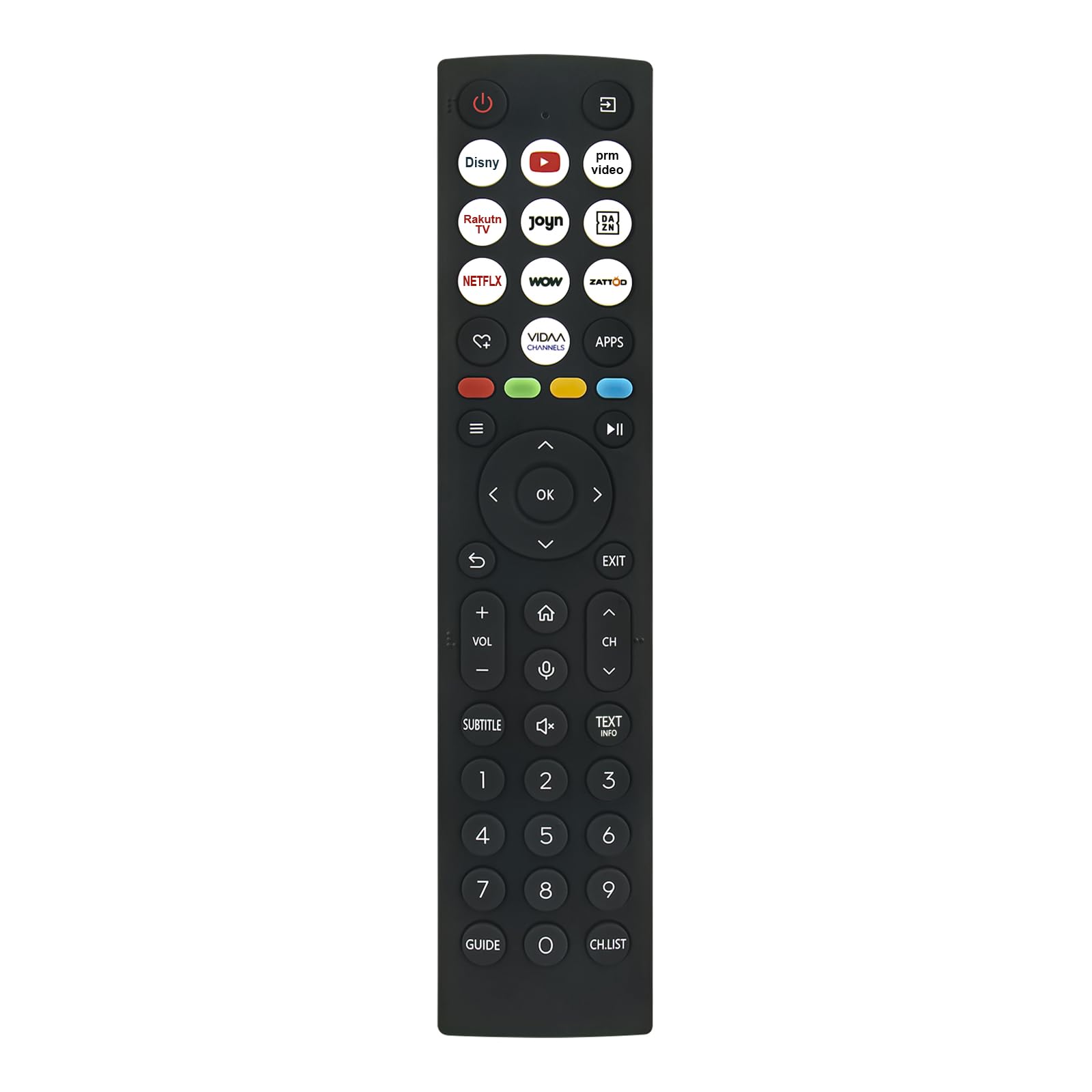 New ERF2AD36 Replace Remote Control - VINABTY ERF2AD36H Remote Control Replacement fit for ﻿﻿HISENSE ULED 4K TV ERF2AD36H ERF2AD36 ZDA3240606 Remote Controller