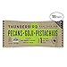 Thunderbird Paleo and Vegan Real Food Bars - Pecans Goji and Pistachios - Box of 15 - no Added Sugar, Grain-Free, Vegan, Non-GMO