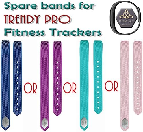 Purple Spare Band Replacement for TRENDY PRO Fitness Tracker (Purple)