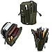 xhorizon FX 1000D Nylon Molle Outdoor Big Capacity Oversize Tactical Smartphone Holster EDC Carry Accessory Tool Waist Bag Pack Pouch Case with Belt Loop & Belt Latch for Accessories & Smart Phones