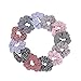 Wooyaya 12pcs Polka Dot and stripe Hair ties Elastics Scrunchies Hair Bands Ties Accessories for Women Girls