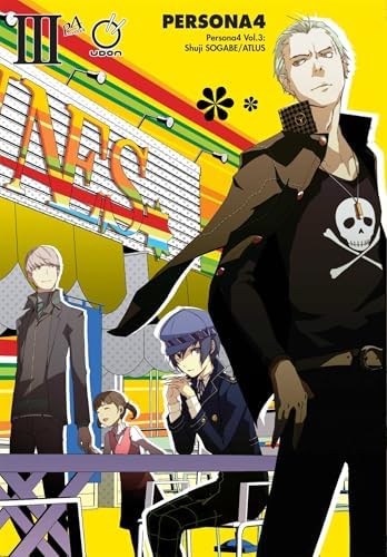 Persona 4 Volume 1 cover alternate - desain karakter khas Shuji Sogabe