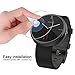 Moto 360 Screen Protector, Wimaha 2 Pack Tempered Glass Screen Protector for Motorola Moto 360 1st Gen Only