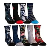 Kids Characters Socks, Disney Princess, Frozen , Star Wars, Avengers 9- Pairs (Medium, Star Wars)