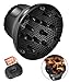 Hair Diffuser,Universal Hair Dryer Diffuser Attachment,Blow Dryer Diffuser for Most Hair Dryers with 1.4-2.76 inch Nozzle Diameter,Large Hair Diffuser for Curly Frizzy Hair-Black