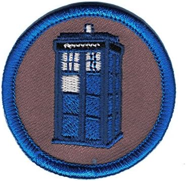 Boy Scout Badge Embroidered Patch Dr. Who Tardis Police Box Time Machine Patrol - By Falkon Tactical
