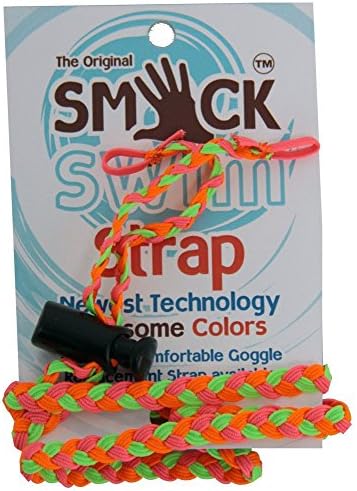 Smack Strap Braided Elastic Goggle Replacement Strap - Neon