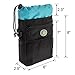 Dog Treat Pouch Training Poop Travel Bag with Collapsible Holder & Adjustable Belt Shoulder Strap Perfect for carrying Pet Food, Toys & Water + FREE BONUS Massage Ball & 2 Poop waste Bag Dispensers.