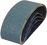 A&H Abrasives 839540, 5-pack, Sanding Belts, Zirconia Alumina, (y-weight), 6x48 Zirconia 80 Grit Sander Belt