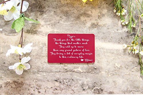 Personalized Wallet Card Insert - Everyday Magic