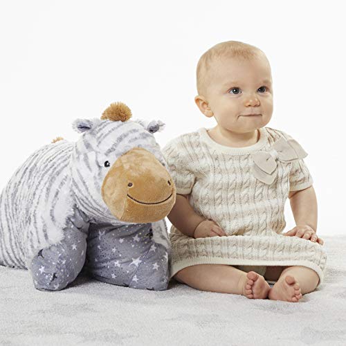 Pillow Pets Naturally Comfy Zebra Stuffed Animal Plush Toy Pricepulse