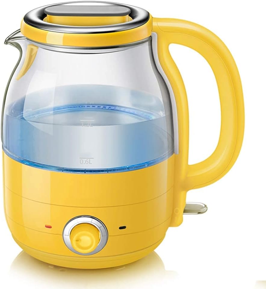 1.2L Water Kettle, Electric Kettle Glass, Fast Boil Tea Water Kettle