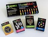 Hanukkah Card Games: Go Fish, Crazy 8's, Rummy(3 Decks Boxed)