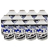 Wostore 12 Cans Pure R134a Automotive Refrigerant/Freon 12oz