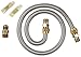 Whirlpool 30-48KITRC Genuine OEM Connector Kit For Gas Ranges – Replaces 1200186, 18001065, 30-48KITR, 30-48KITRA, AH1485650, EA1485650, PS1485650, WPKIT30-48 , white
