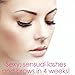 Eyelash and Eyebrow Growth Serum Enhancer - Fuller, Longer, Sronger and Darker Eyelashes - Easy to Use and Clinically Proven (0.34 oz)