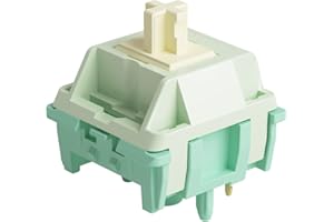 Akko Tactile Keyboard Switches Cilantro Switch 5-Pin for Mechanical Gaming Keyboard Pre-Lubed 36gf (45pcs)