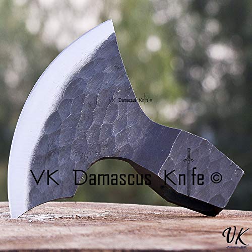JNR TRADERS Handmade Carbon Steel Axe Hatchet Head Knife VK2093