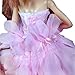 FairyStar Pink Cute Handmade Princess Evening Party Accessories Barbie Clothes Set with Hat