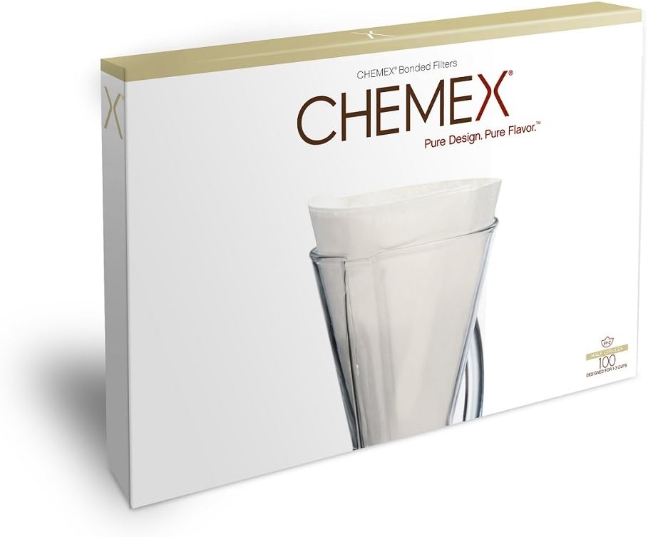 CHEMEX Bonded Filter - Half Moon - 100 ct