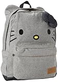 Hello Kitty Denim SANBK0096 Backpack,Blue/Black,One Size