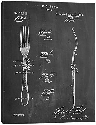 Jaxson Rea "Fork" Wrapped Canvas by Cole Borders, 24" x 32"