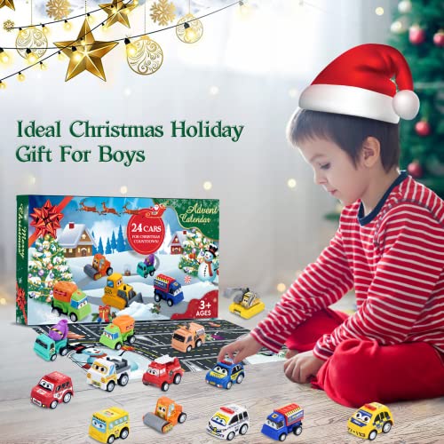 Christmas Advent Calendar 2023 Boys, 24 Days Countdown Calendar With
