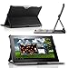 MoKo Slim-Fit Folio Cover Case with Stand for Asus Eee Transformer Pad Infinity TF700 / TF700T 10.1-Inch Android Tablet, Black