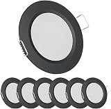 acegoo 12V LED Campervan Recessed Ceiling Light 2.5W 6 pack 3000K CRI 93