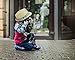Rising Star Straw With Stripe Band In Blue Fedora Hat - Toddler, Cream