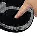 Sportsun Bike Seat Cover Triangular Groove Cushion Saddle Bicycle Cover –Memory Foam Padded Thicken Silicone Softness-7.9’’x 11’’x 0.8’’