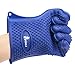 Kuhlz Ultra Heat Resistant Five Finger Silicone Oven Mitts (Midnight Blue)