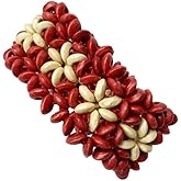 Yocoyee Vintage Boho Wood Bracelet multicolor Natural Wooden Bracelet Bohemian Elastic Beads Stretch Elastic Wristband Bracelet for Women