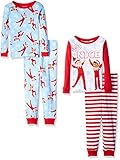 Elf on the Shelf Little Boys' Holiday Stripes Two-Piece Pajama Set