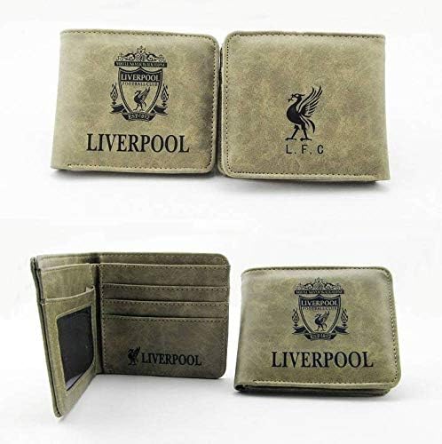 WEII Wallet Football Fan Supplies Creative Football Club Logo Coin Purse