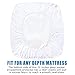 Queen Size Mattress Protector Premium Hypoallergenic & Waterproof Mattress Pad - Vinyl Free-RICHAVE