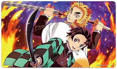 Amazon 鬼滅の刃 ラバーマット 竈門炭治郎 煉獄杏寿郎 アニメ 萌えグッズ 通販