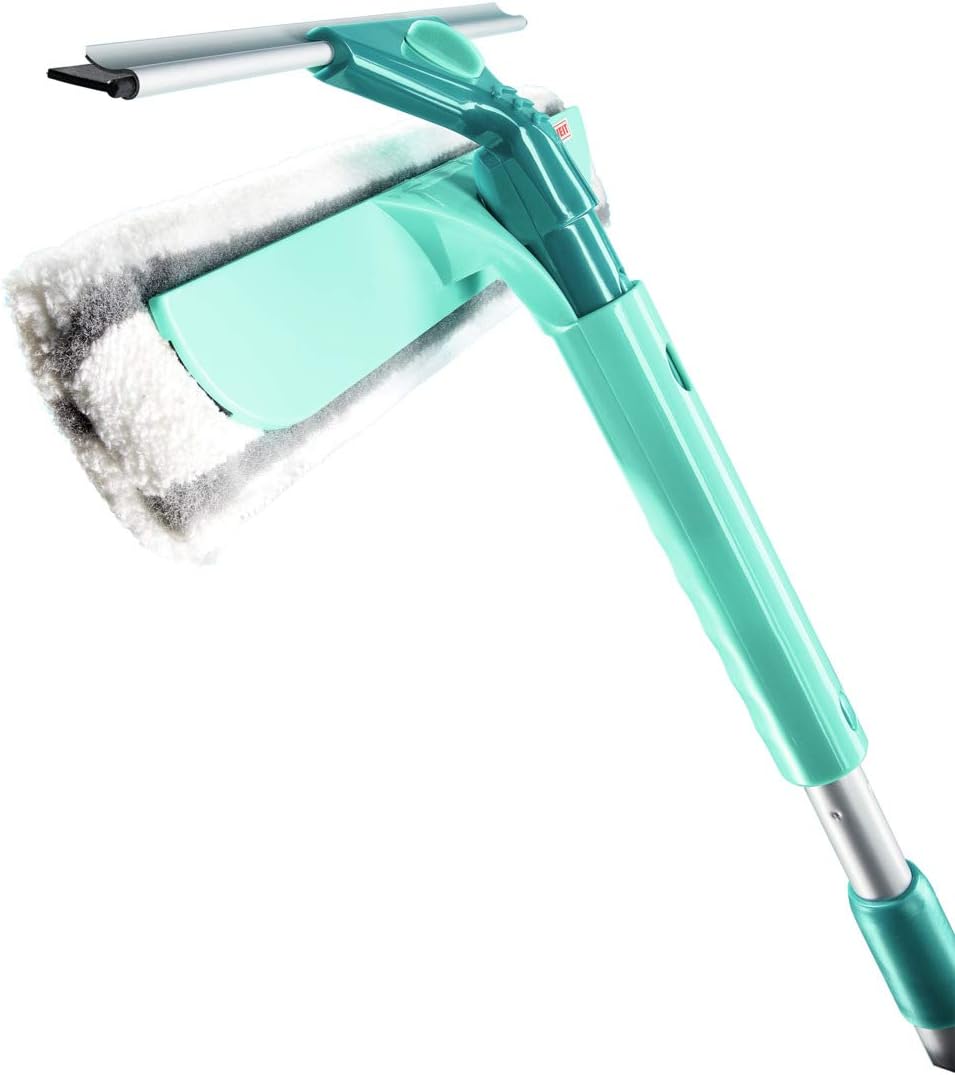 Leifheit Classic Window Cleaner Telescopic 155, Leifheit Window Cleaner, Telescopic Handle 100, 150 cm - Image 3
