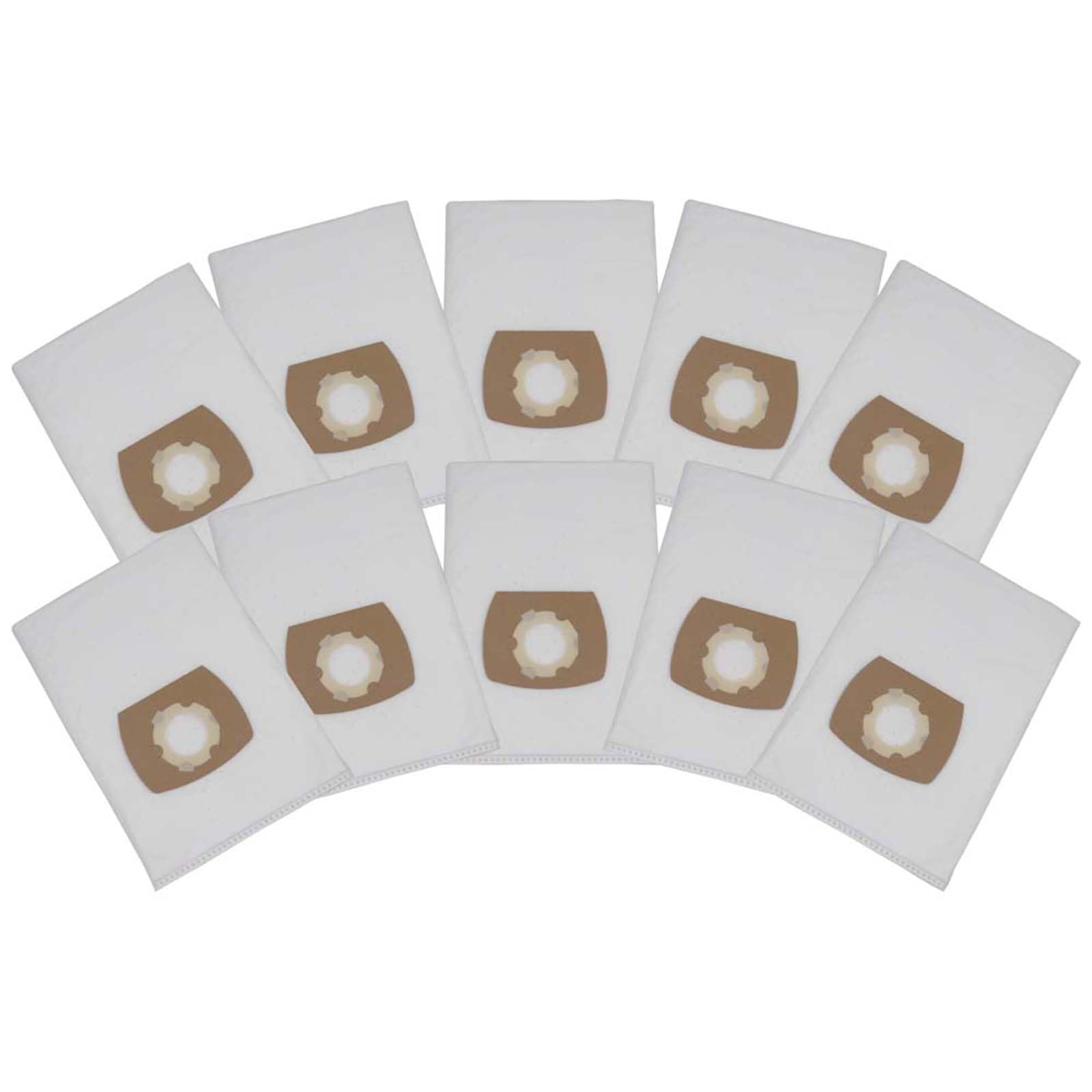 10 Premium Vacuum Cleaner Bags Suitable for Bosch BMS 1602 Amphibixx