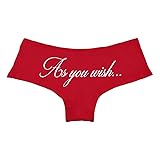 As You Wish Parody Saying Funny Women's Boyshort